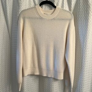Wilfred Isabelli Sweater cream knit crewneck